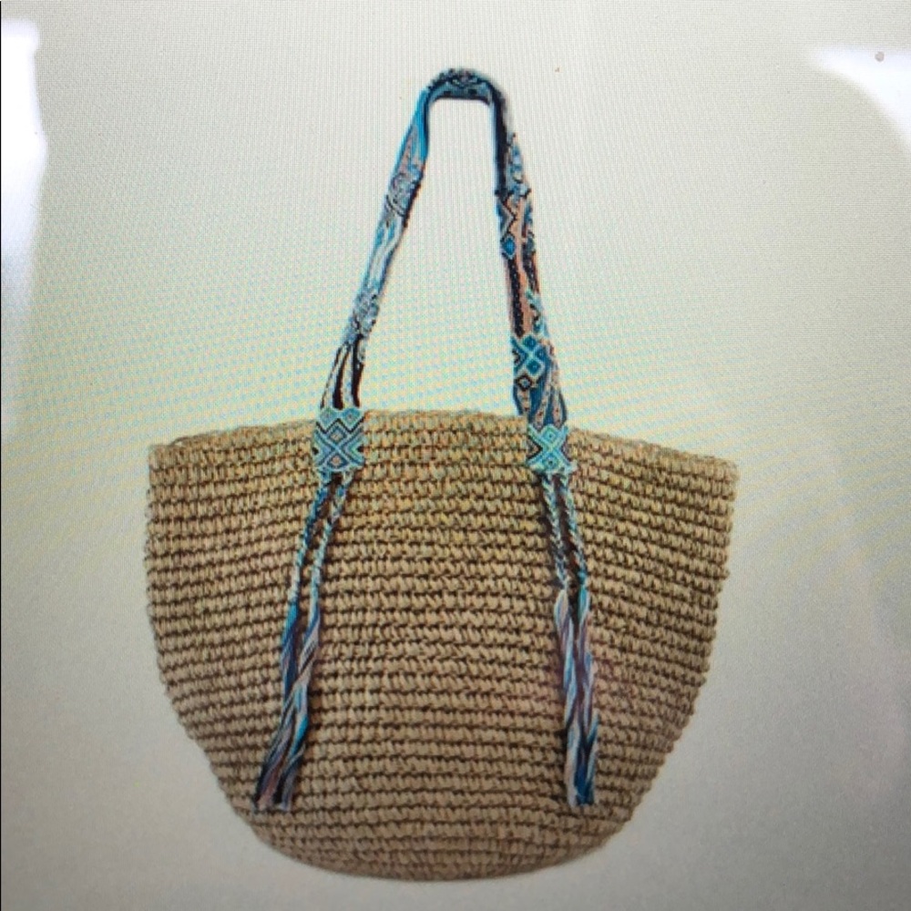 Fallon & Royce Gemma Straw Tote